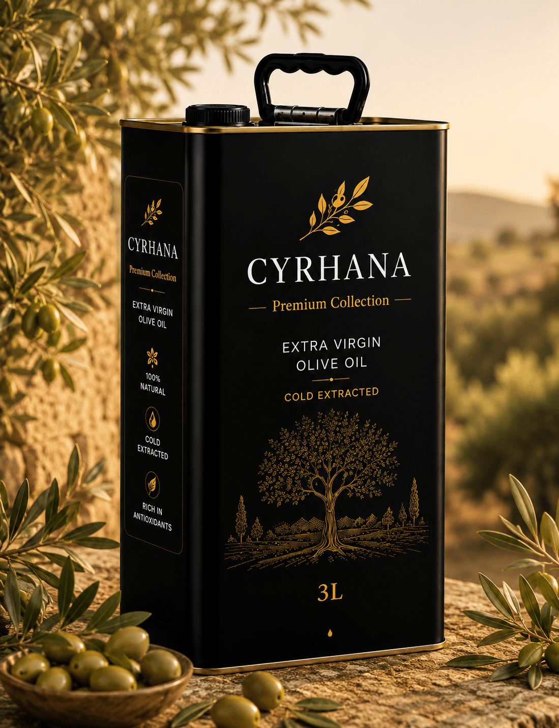 CYRHANA Chef's Selection — 3 L Tin